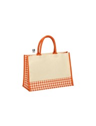 Τσάντα θαλάσσης 43 x 30 x 20εκ. (Faubourg) natural-orange